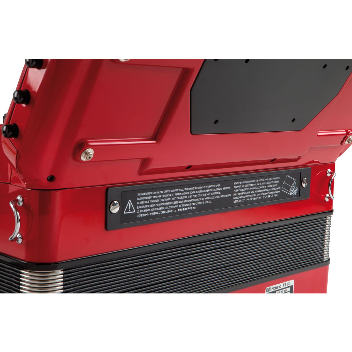 Roland FR-8x V-Accordion, 120 Bass, Red