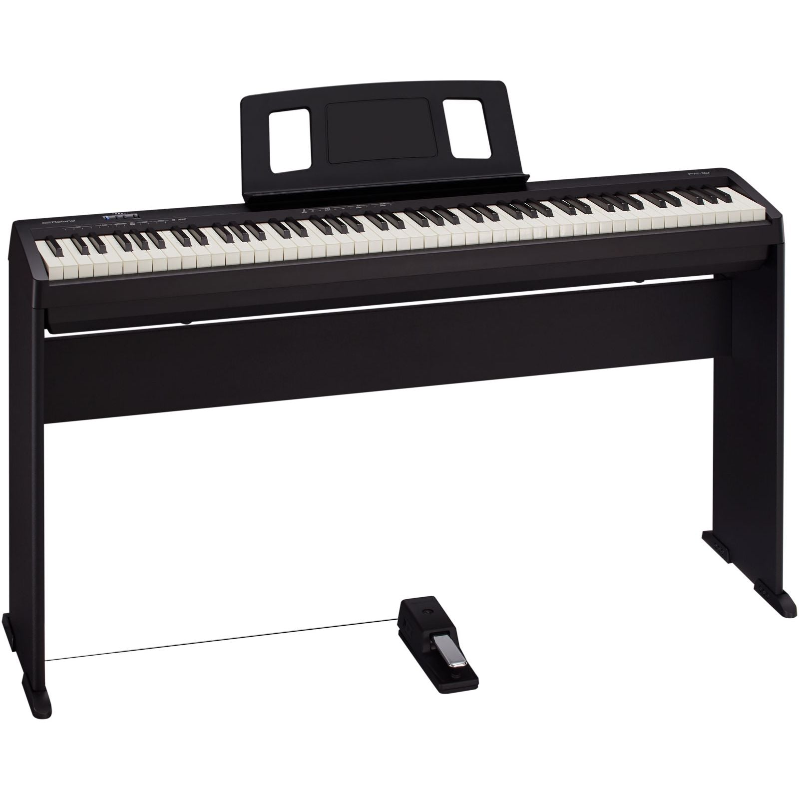 Roland FP-10 Digital Piano with Music Rest + Free Headphones worth $55