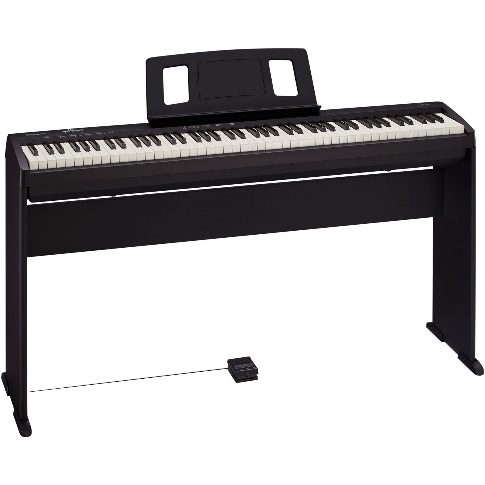 Roland FP-10 Digital Piano with Music Rest + Free Headphones worth $55