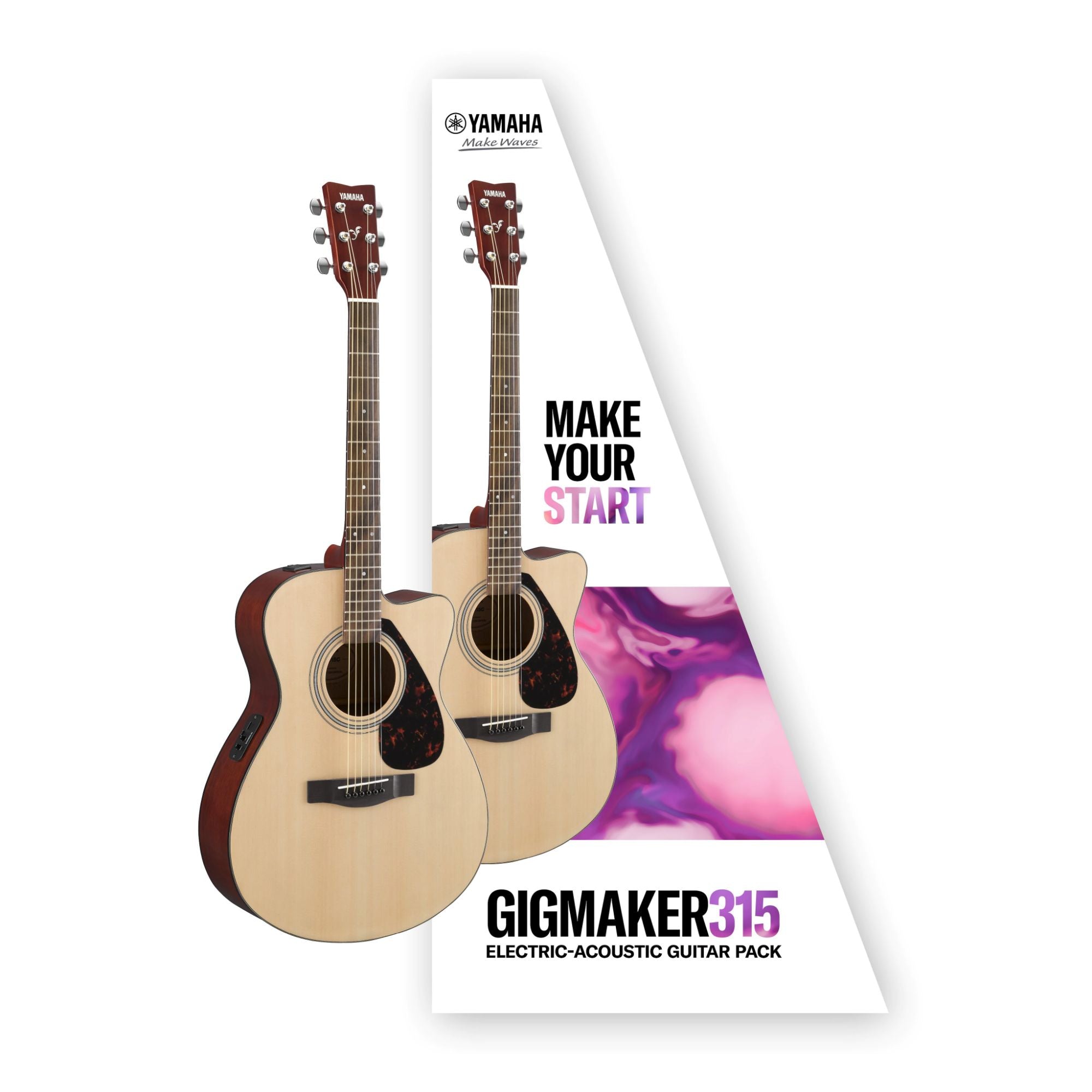Yamaha GIGMAKER 315 Acoustic-Electric Guitar Packo