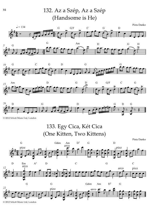 Hungarian Fiddle Tunes