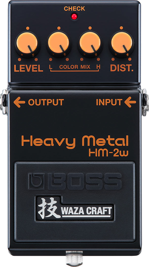BOSS HM-2W Heavy Metal Distortion Waza Craft Pedal