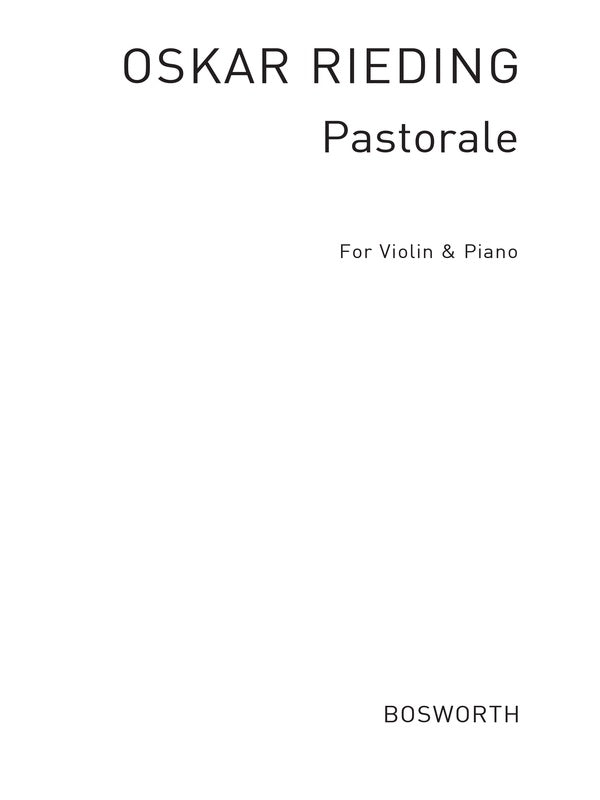 Pastorale Op. 23 No. 1 - Rieding, Oskar