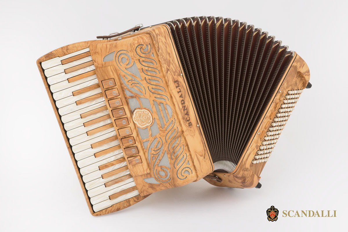 Scandalli Tierra 34 96 Bass Piano Accordion