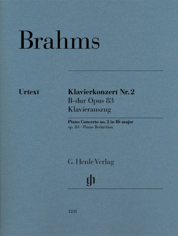 Brahms: Piano Concerto no 2 in B Flat Op 83