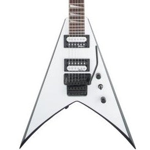 Jackson JS Series King V JS32, White with Black Bevels