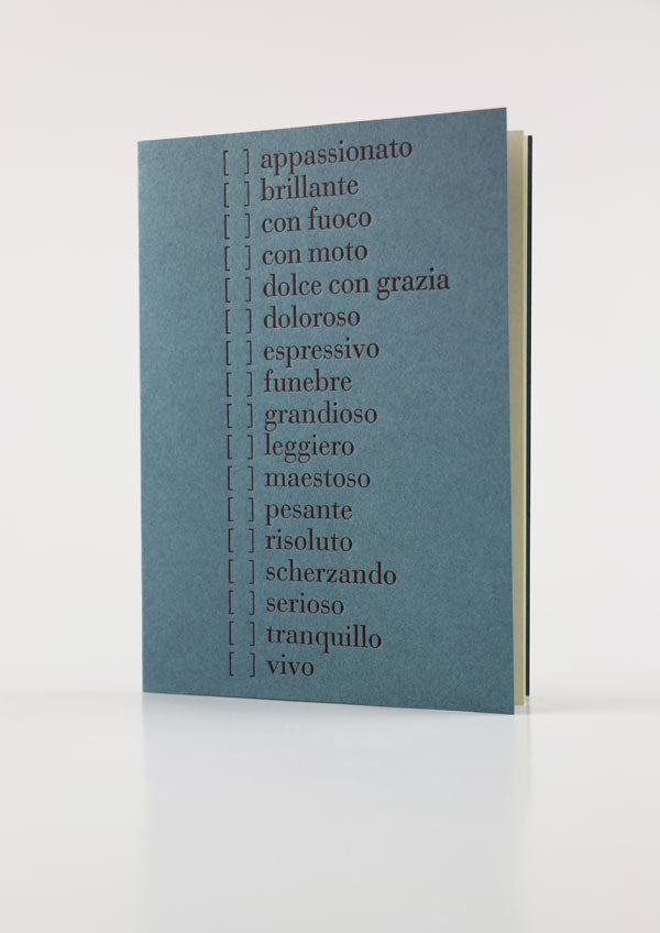 G: Henle Greeting Card - Musical Terms