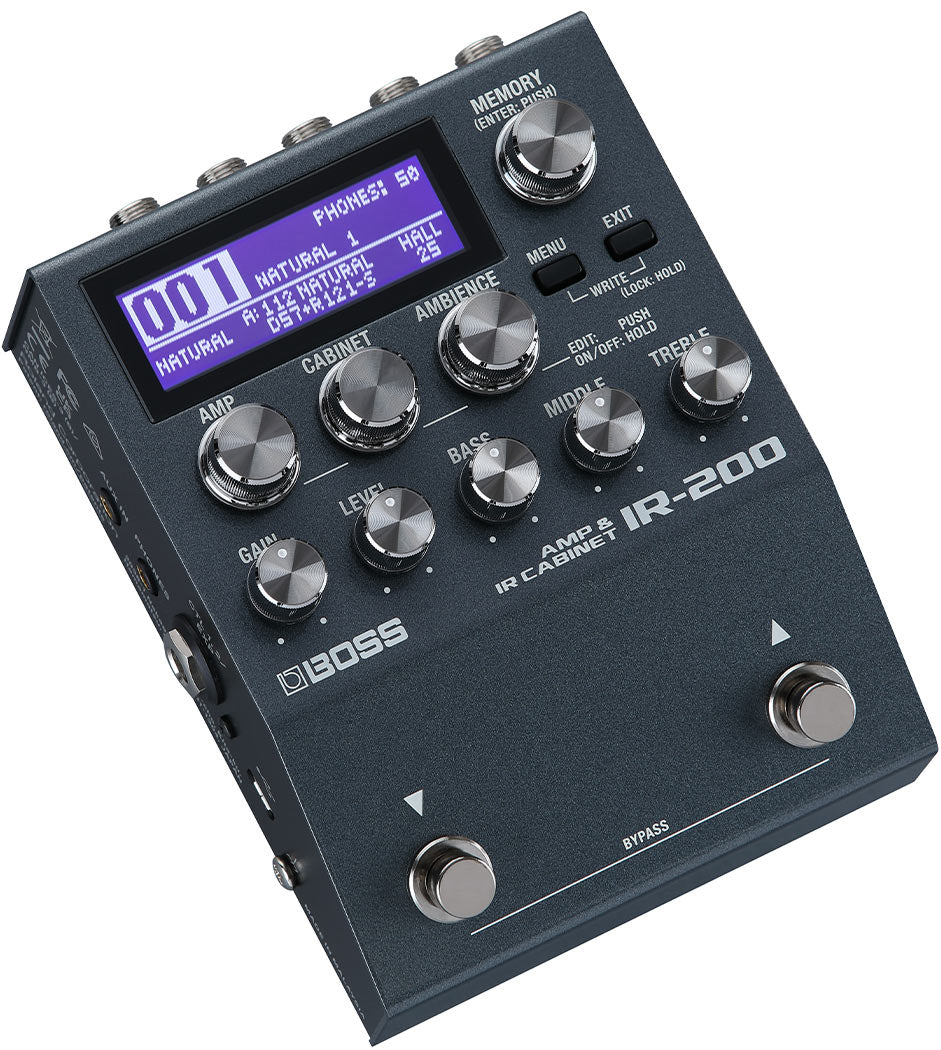 BOSS IR-200 Amp & IR Cabinet Pedal