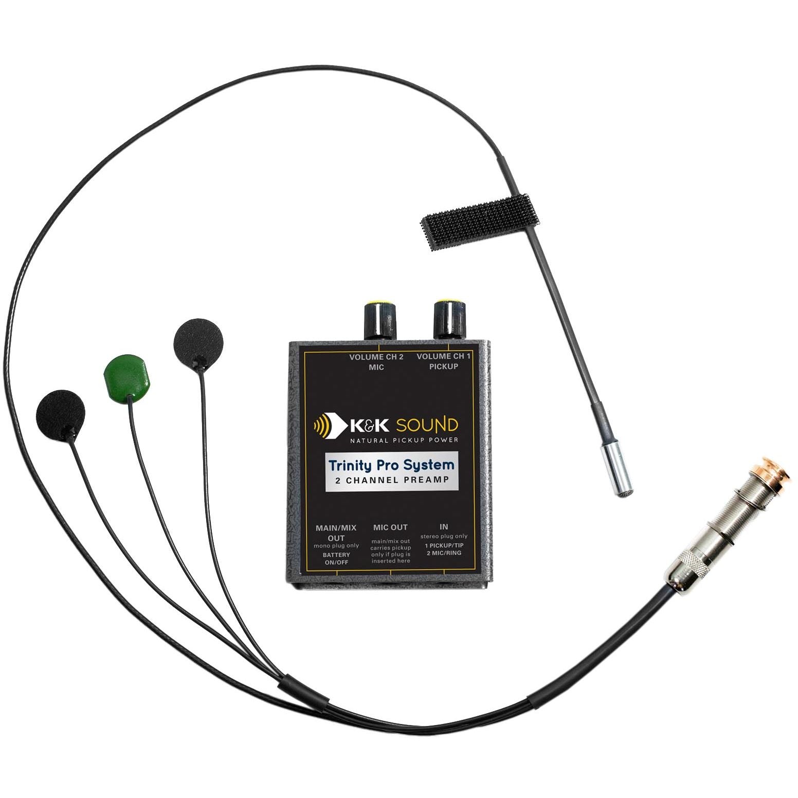 K & K Trinity Pro Pickup/Microphone System