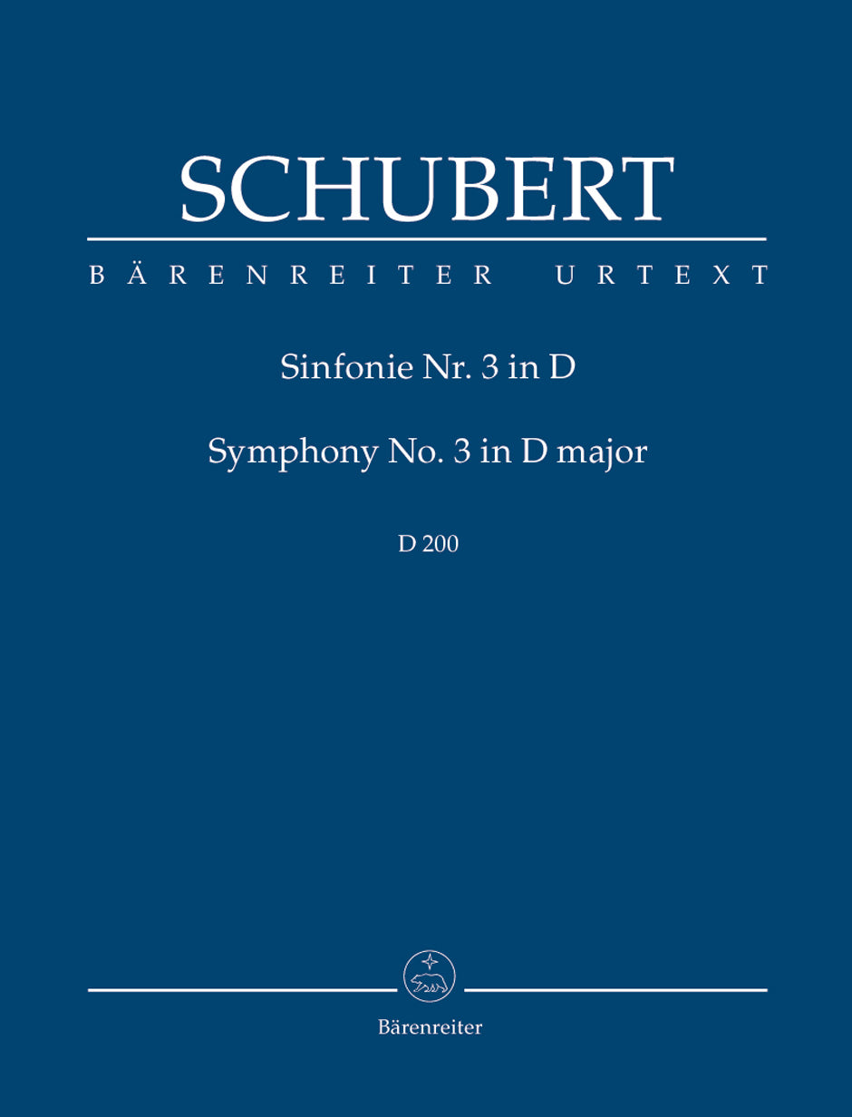 Schubert: Symphony No 3 - Study Score