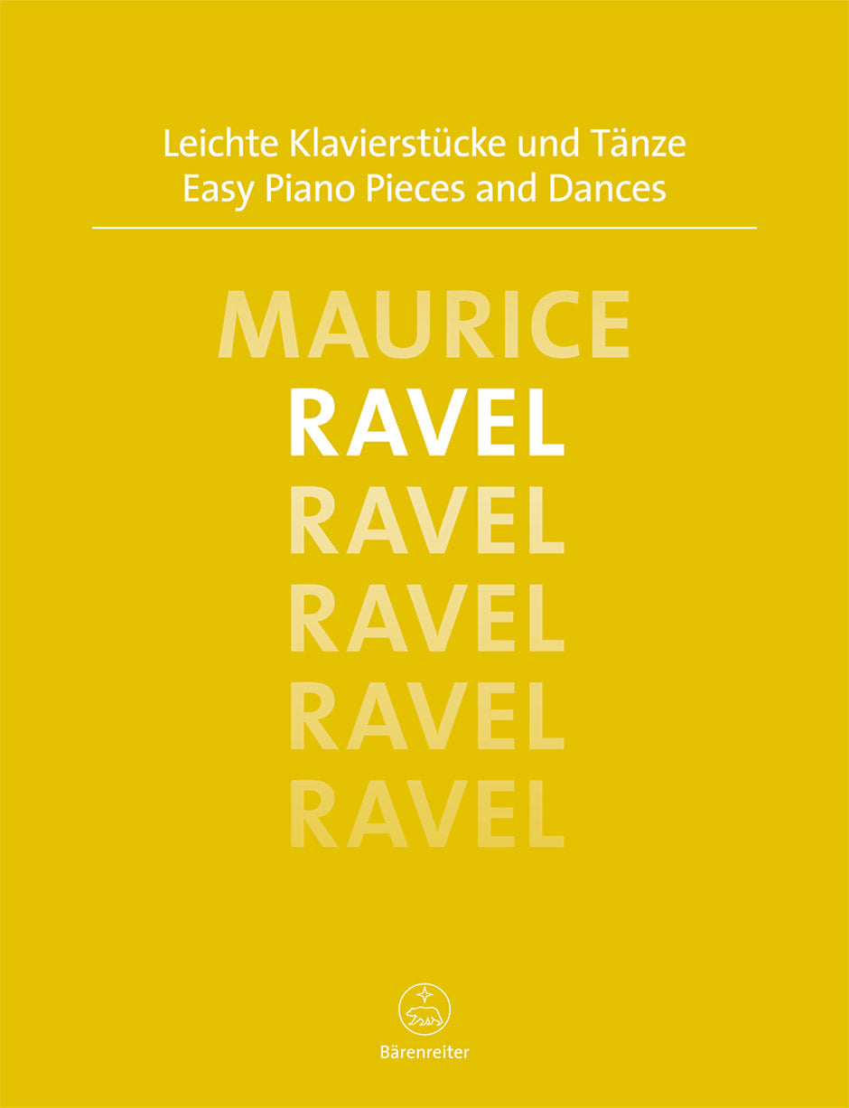 Ravel : Easy Piano Pieces & Dances for Solo Piano