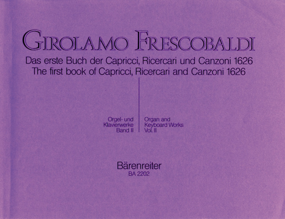 Frescobaldi : Complete Organ & Keyboard Works - Vol 2