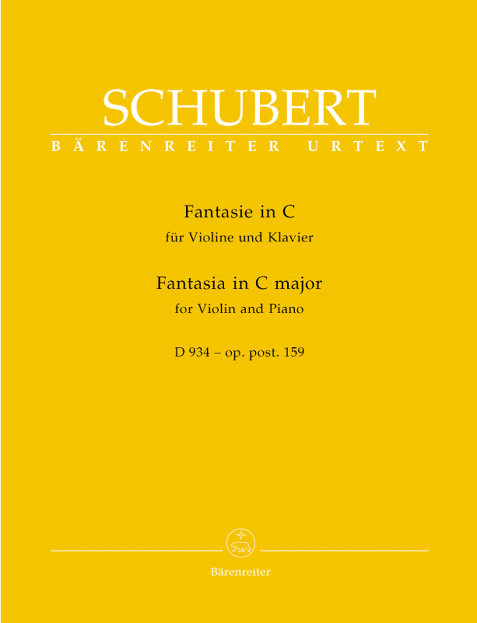 Schubert: Fantasia in C D934 for Violin & Piano
