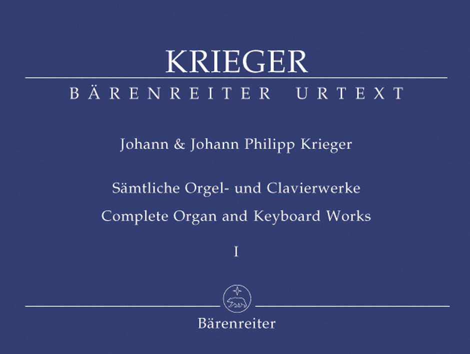 Krieger: Complete Organ & Keyboard Works - Book 1