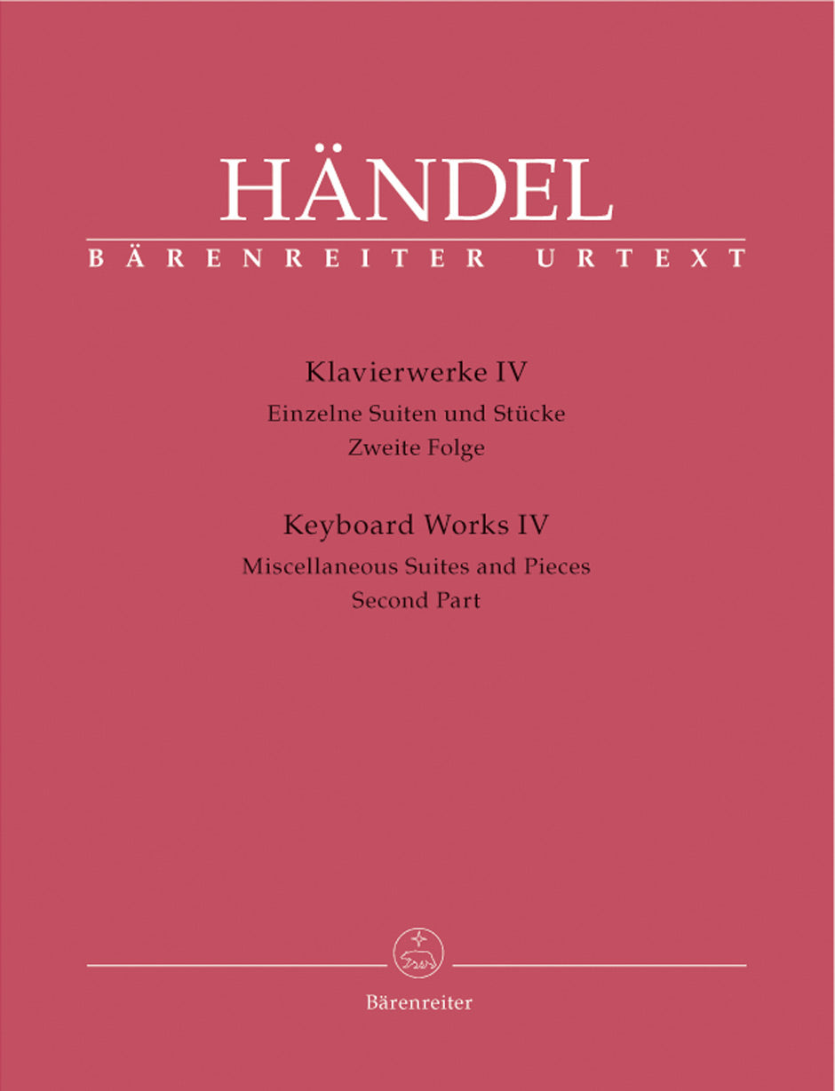 Handel: Keyboard Works IV- Miscellaneos Suites & Pieces Part 2