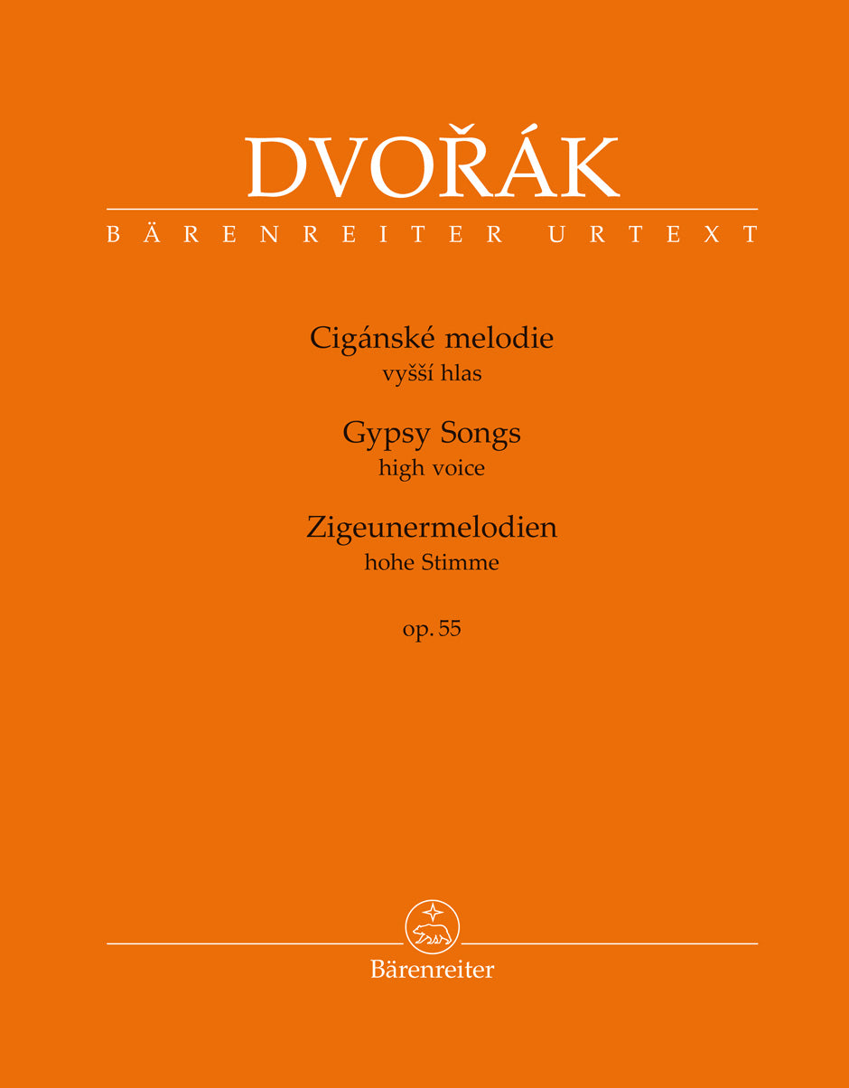 Dvořák: Gypsy Songs Op 55 for High Voice