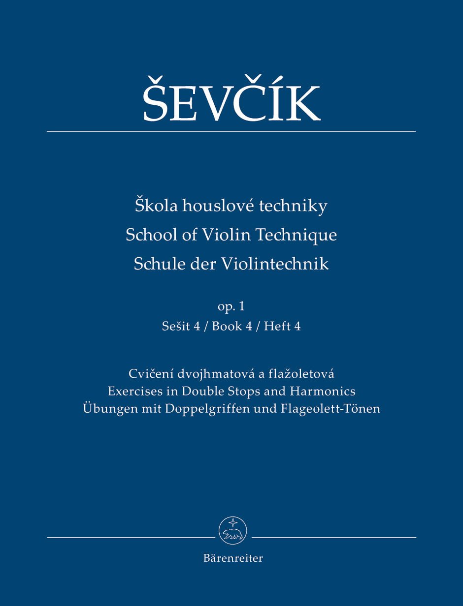 Ševčík: School of Violin Technique Op 1 - Book 4