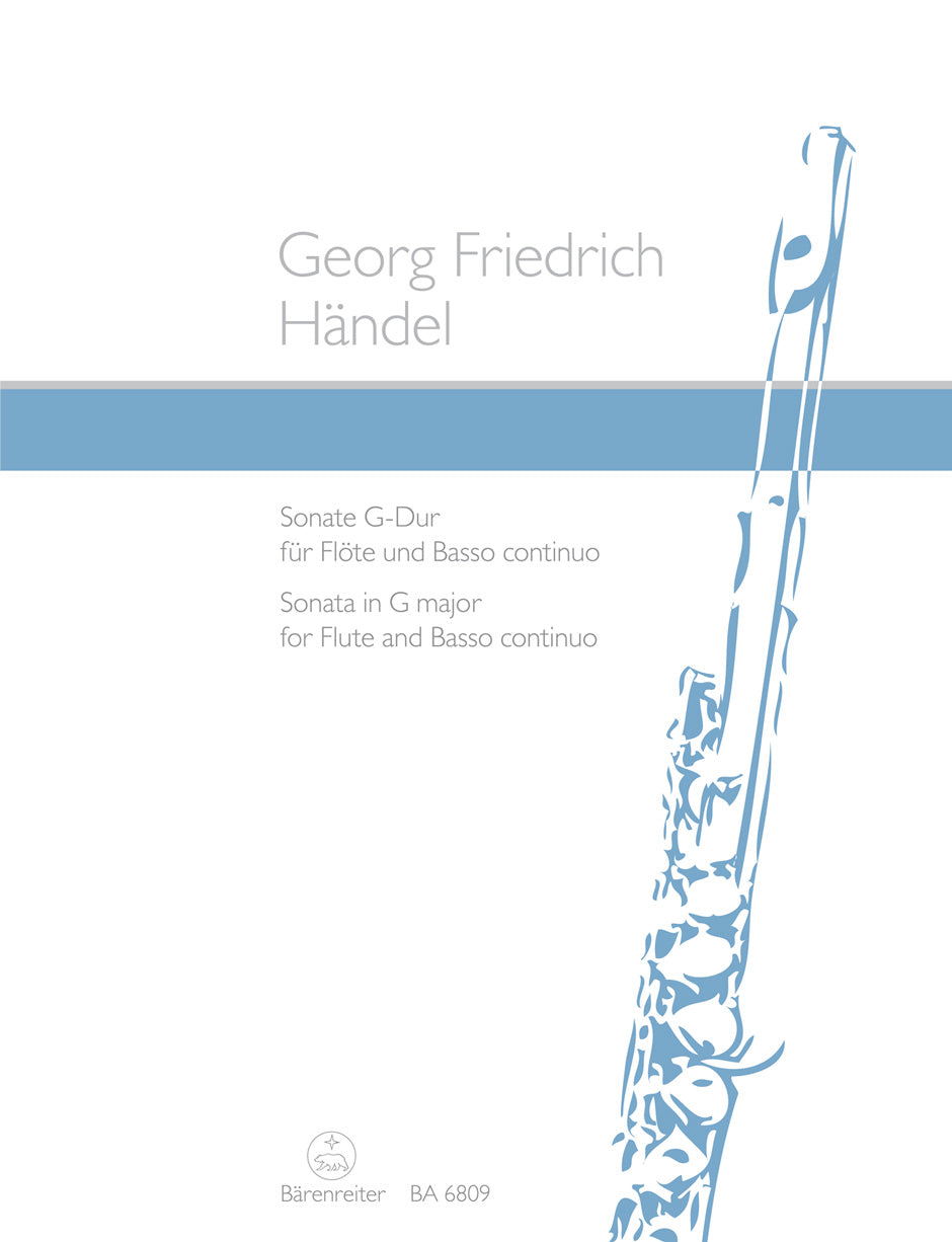 Handel: Sonata in G for Flute & Basso Continuo