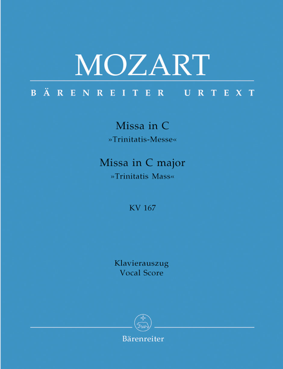 Mozart: Mass C K167 Trinitatis Vocalsc