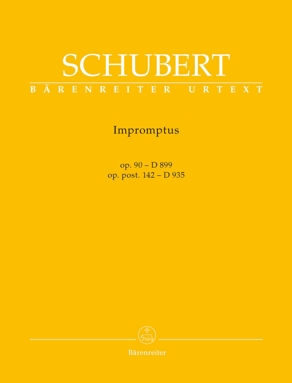 Schubert: Impromptus (Op 90 D 899 Op 142 D 935) for Piano Solo