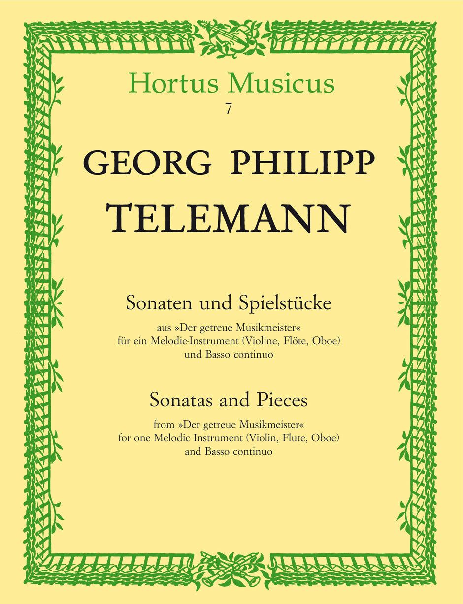 Telemann: Sonatas & Pieces for Oboe & Piano