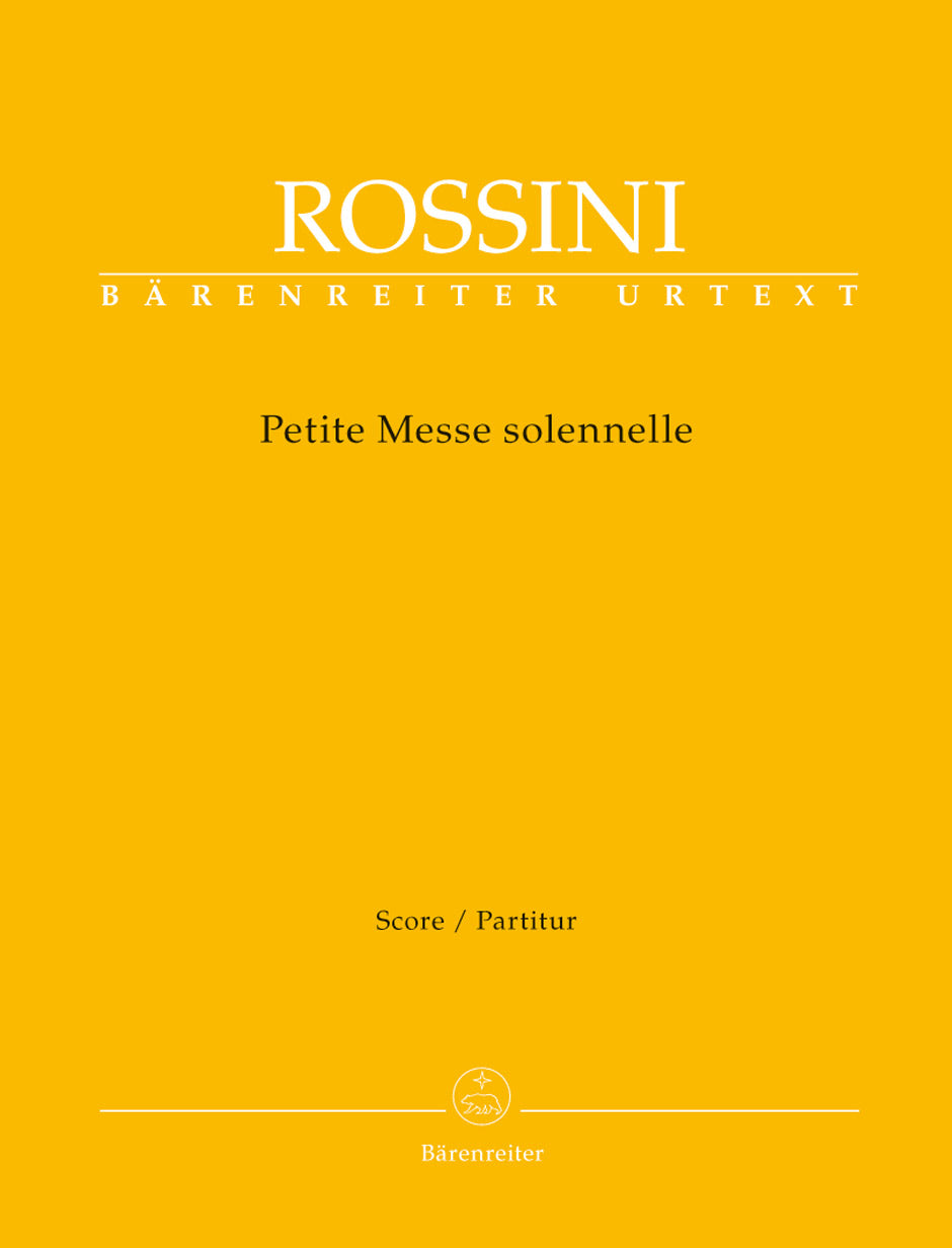 Rossini: Petite Messe Solennelle Full Score