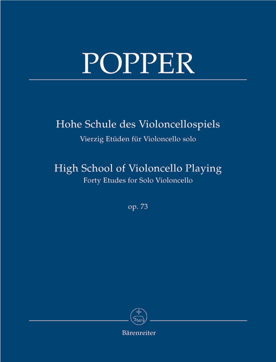 Popper: High School of Cello Playing Op 73