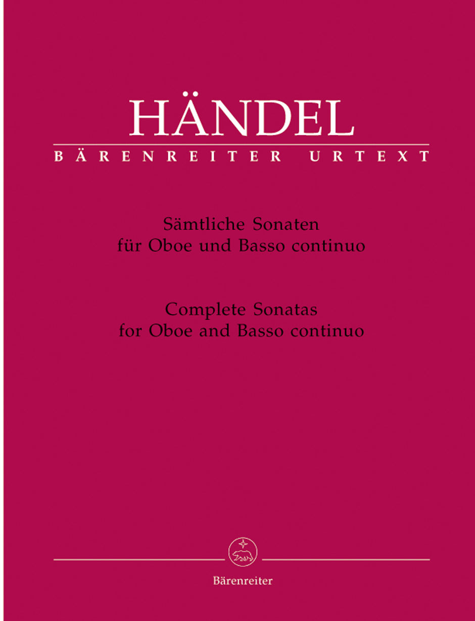 Handel: Complete Sonatas for Oboe & Basso Continuo