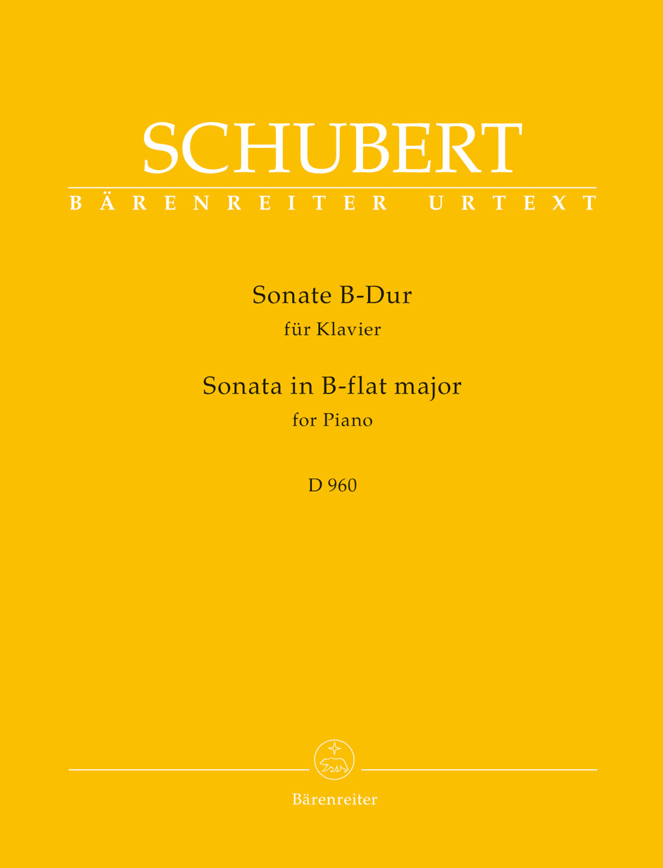 Schubert: Sonata for Piano Bb Major D 960