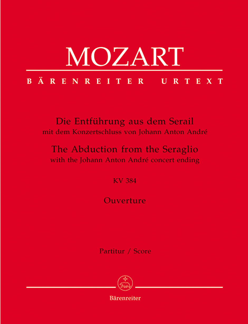 Mozart: Overture to the Abduction from the Seraglio - Full Score