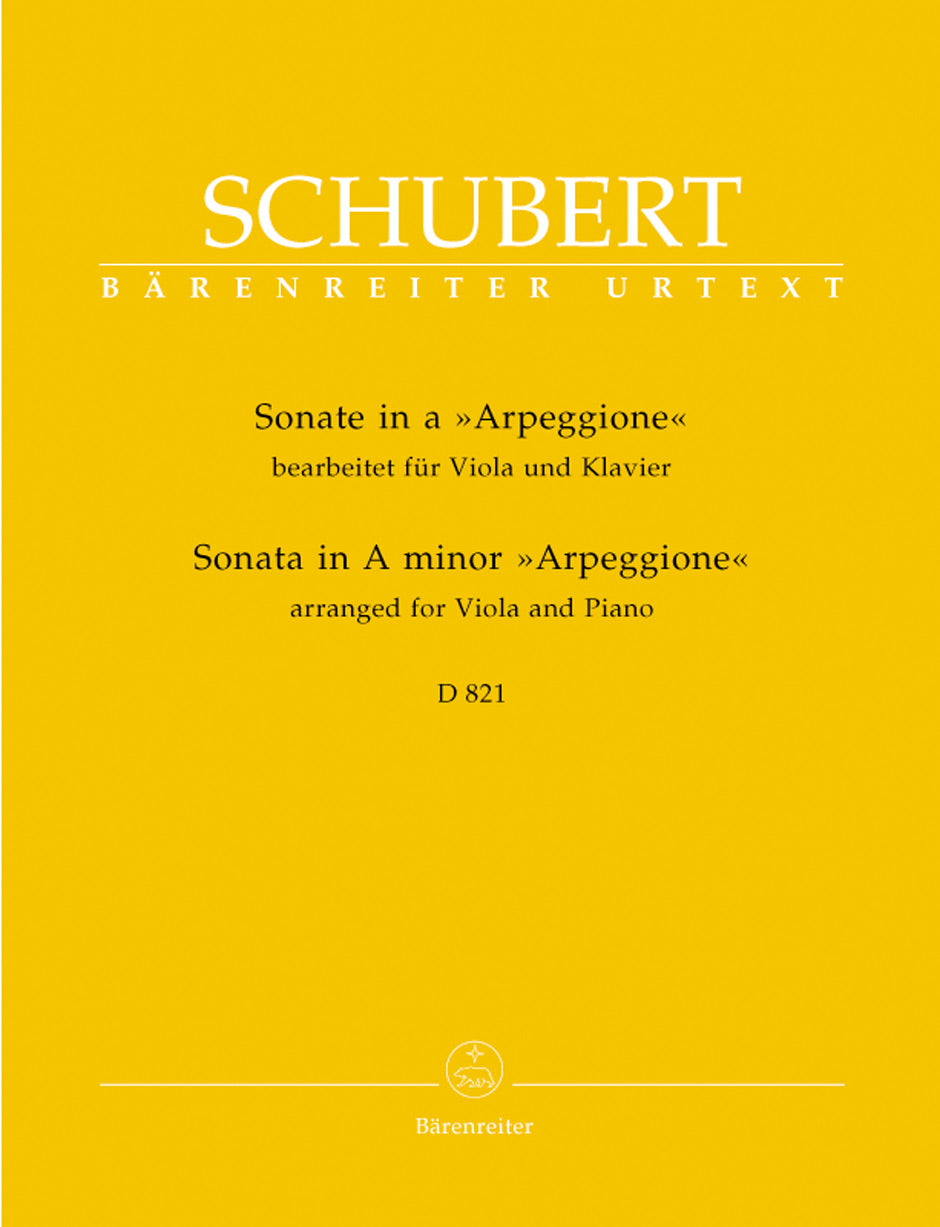 Schubert: Arpeggione Sonata for Viola