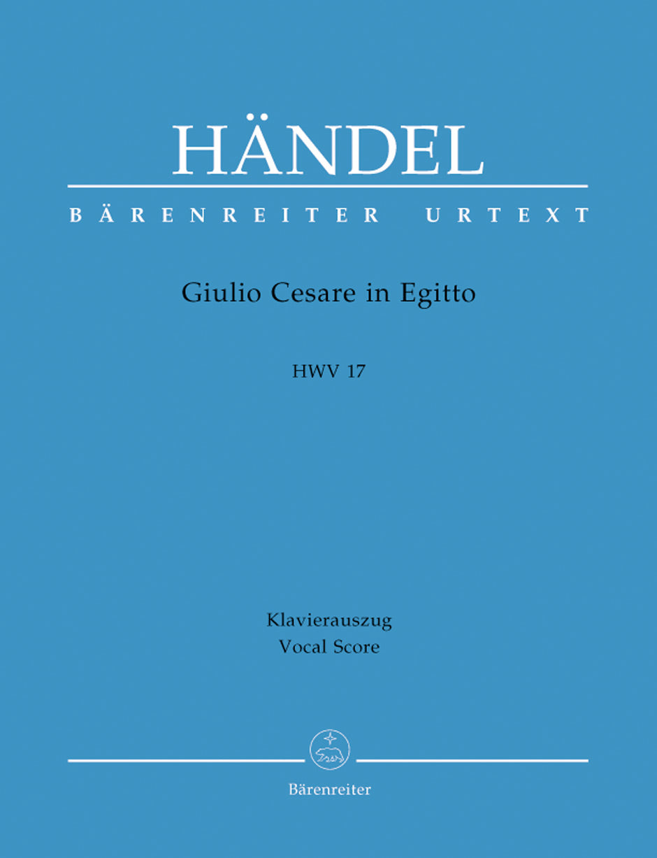 Handel: Julius Caesar HWV17 - Vocal Score