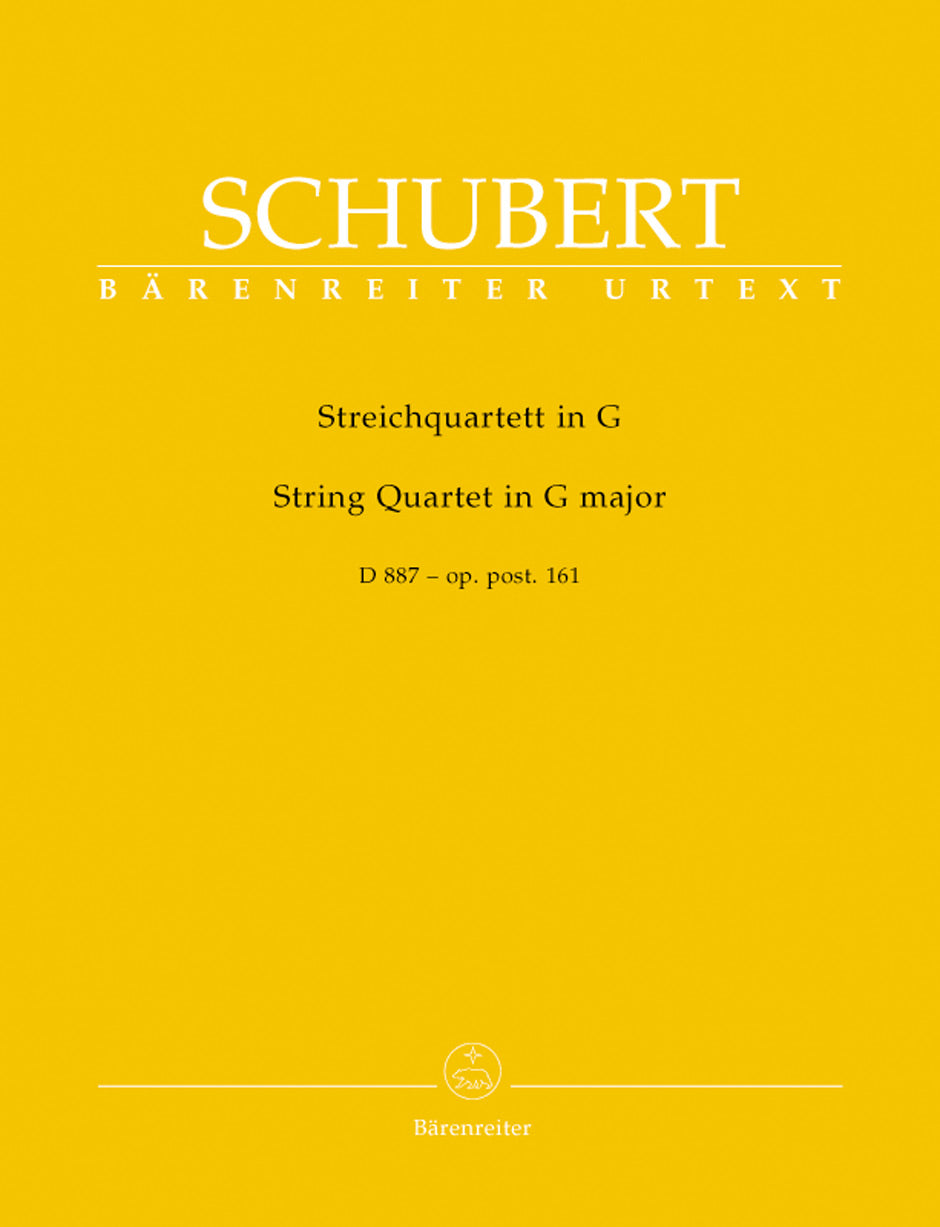 Schubert: String Quartet in G, D 887 (Set of Parts)