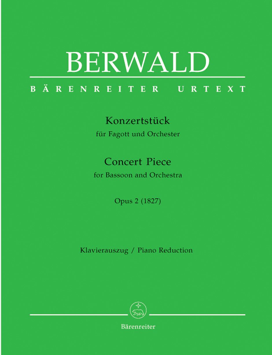Berwald: Concert Piece for Bassoon & Piano