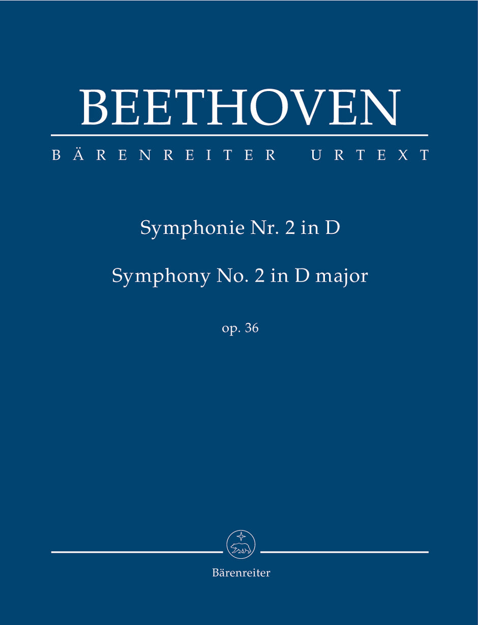 Beethoven: Symphony No 2 in D - Study Score