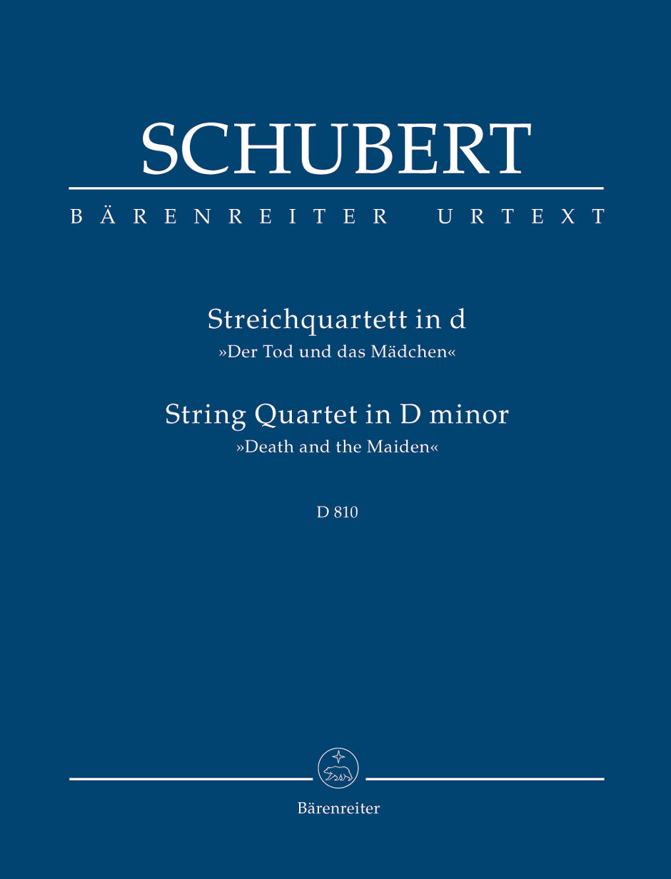 Schubert: String Quartet D D810 - Study Score