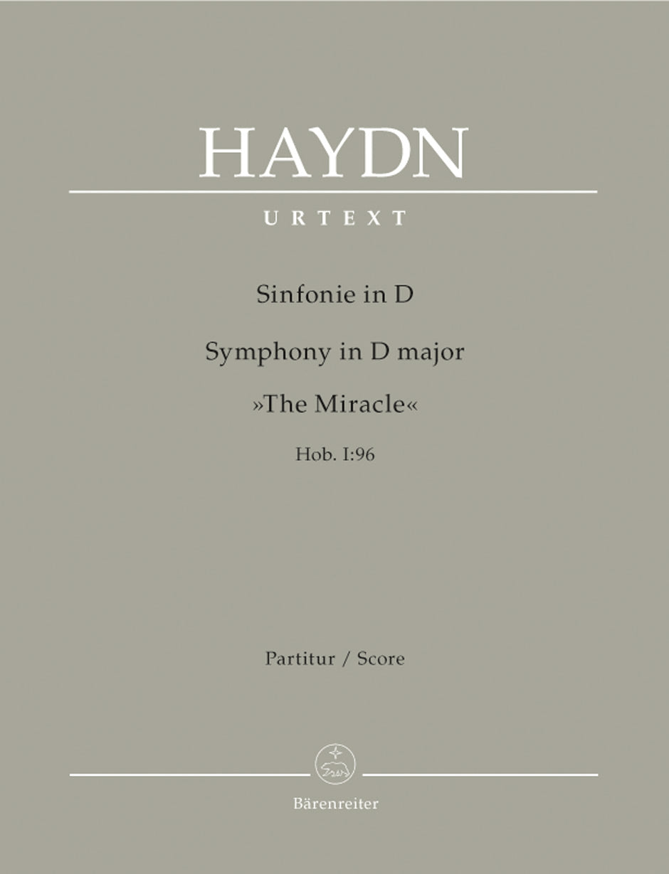 Haydn: Symphony No 96 in D Major Hob I:96 Full Score
