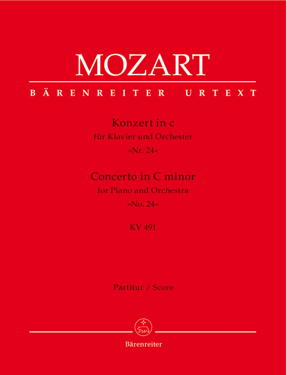 Mozart: Piano Concerto No 24 in C K491 Full Score