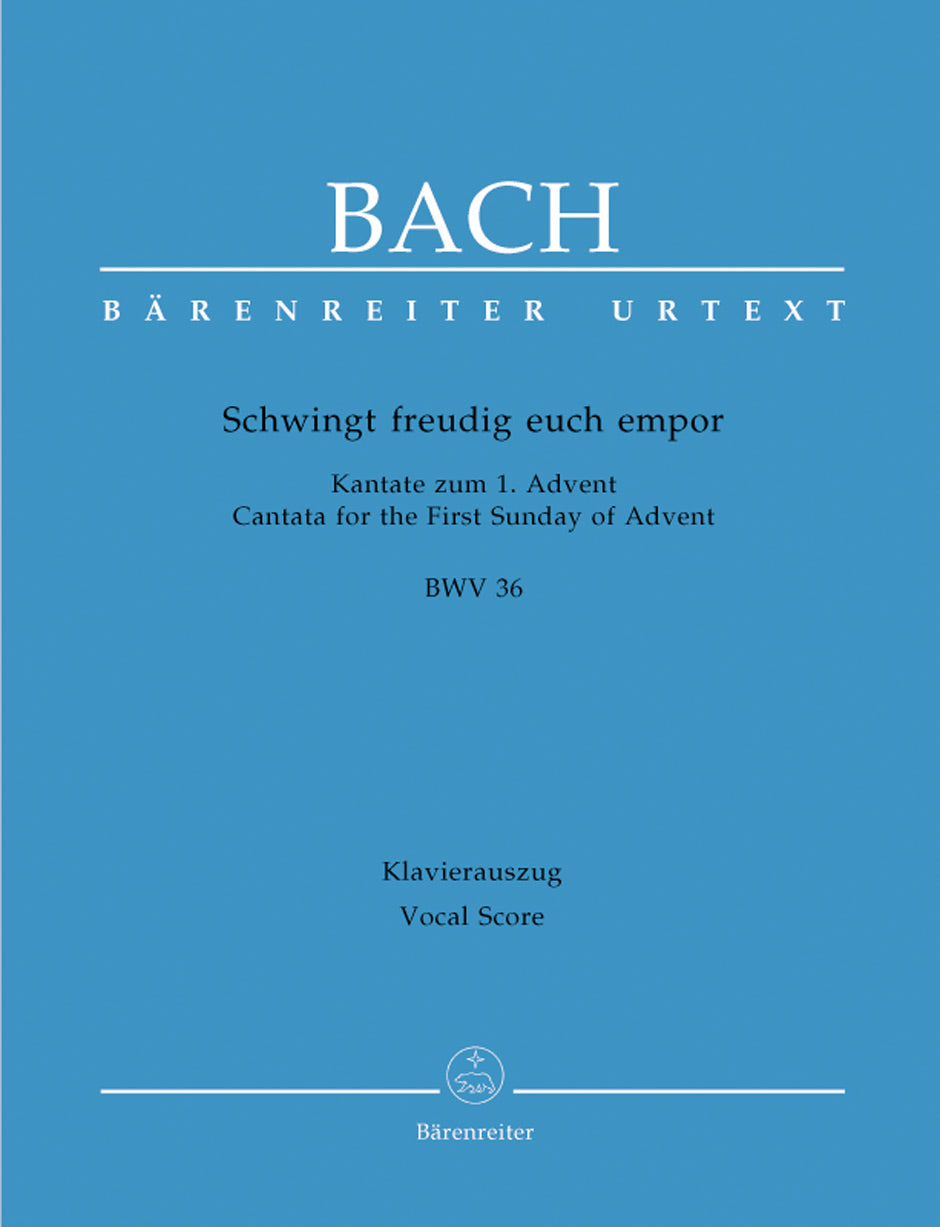 Bach: Cantata 36 - Vocal Score