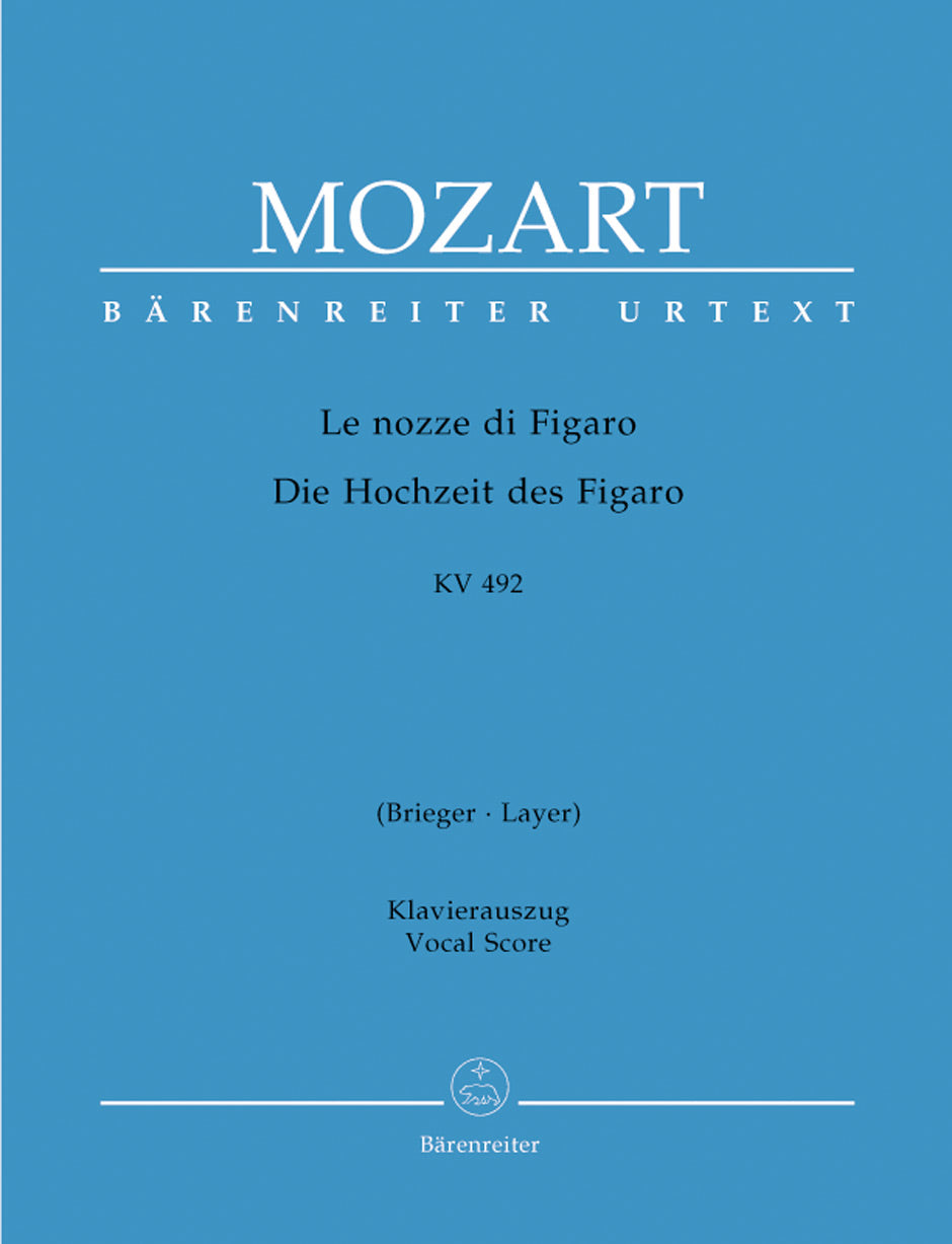 Mozart: Marriage of Figaro - Vocal Score