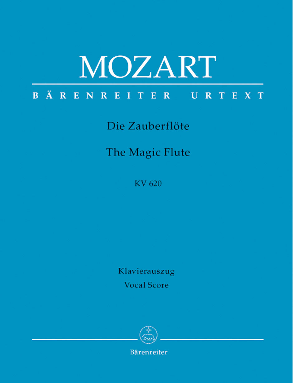 Mozart: Magic Flute KV620 Piano Reduction - Vocal Score