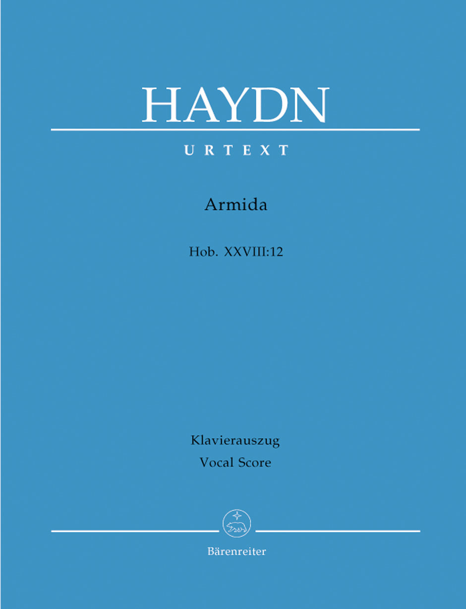 Haydn: Armida Hob.Xxviii:12 Opera - Vocal Score