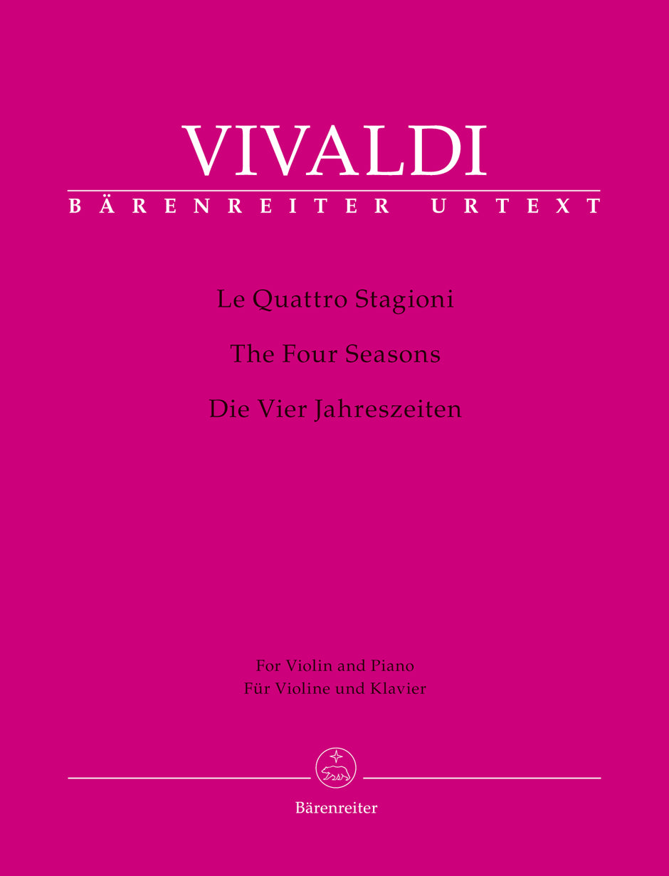 Vivaldi: The 4 Seasons for Violin & Piano