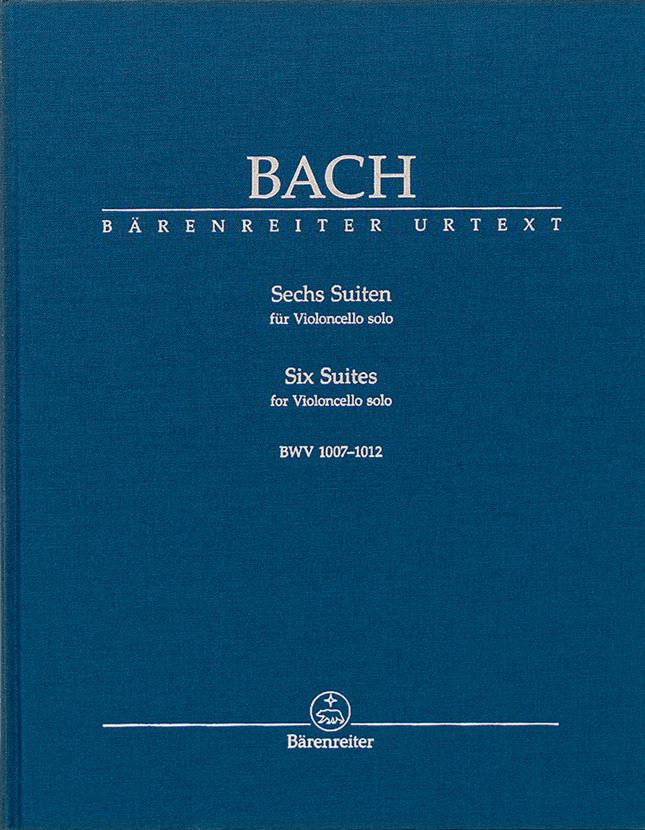Bach: Six Suites for Cello Solo BWV 1007-1012 - Bound Edition