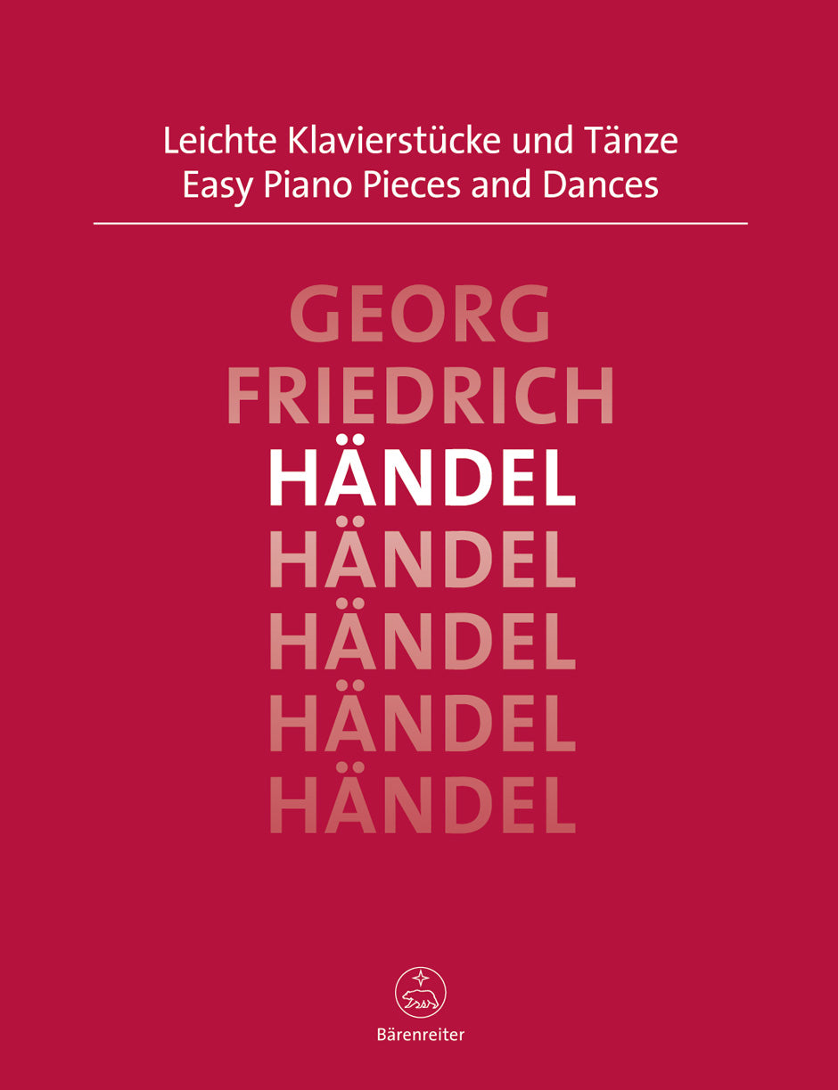 Handel: Easy Piano Pieces & Dances for Solo Piano