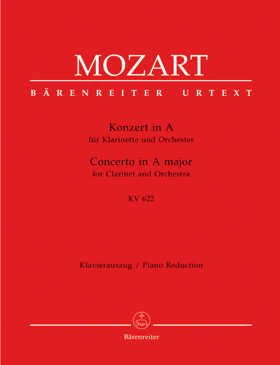 Mozart: Clarinet Concerto K622 - Clarinet in A Version