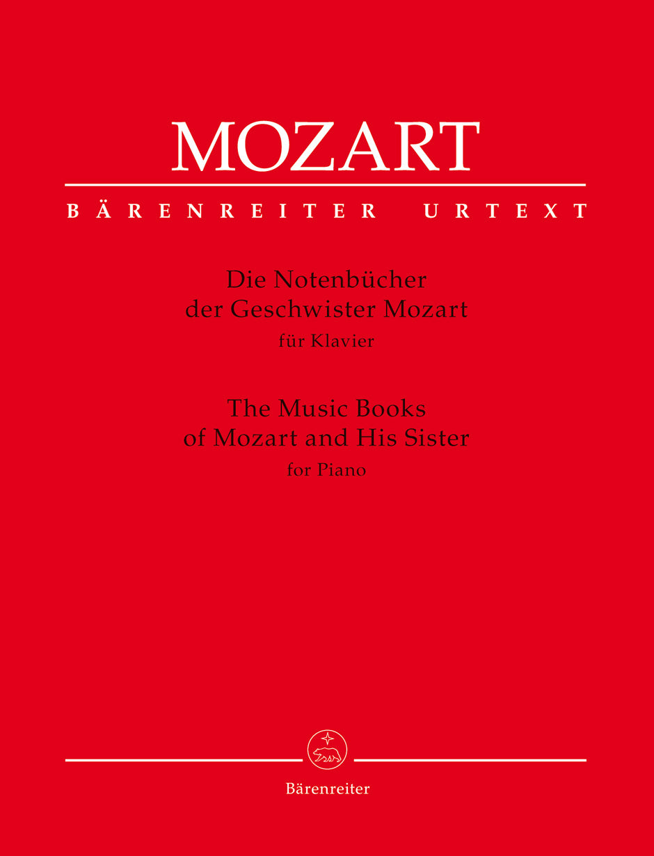 Mozart: The Music Books of Mozart & His Sister for Piano