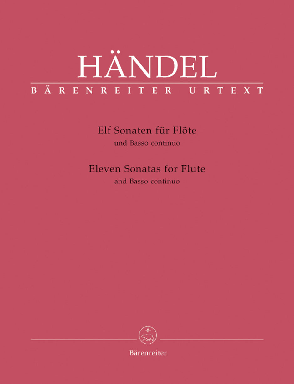 Handel: Eleven Sonatas for Flute & Basso Continuo