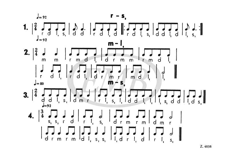 Kodály Zoltán: Pentatonic Music 4