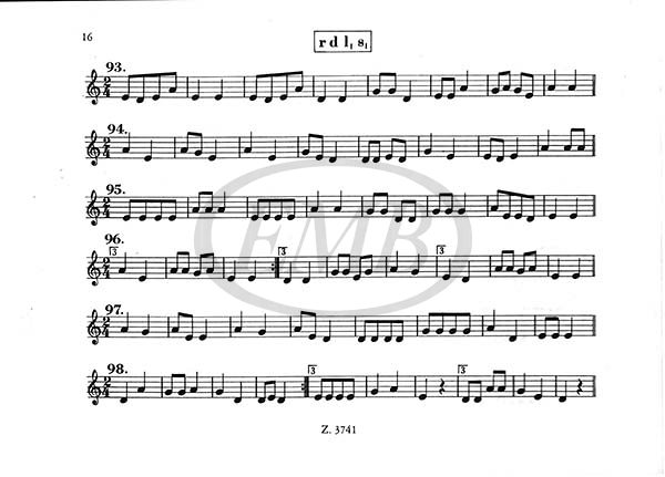 Kodály Zoltán: 333 Elementary Exercises in Sight-Singing